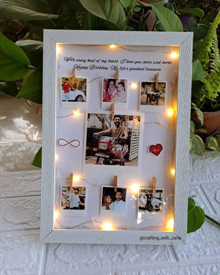 Customized LED Memory Photo Clip Frame