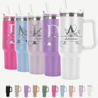 1200ML Custom Name Tumbler – Personalized Stainless Steel Vacuum Insulated Tumbler