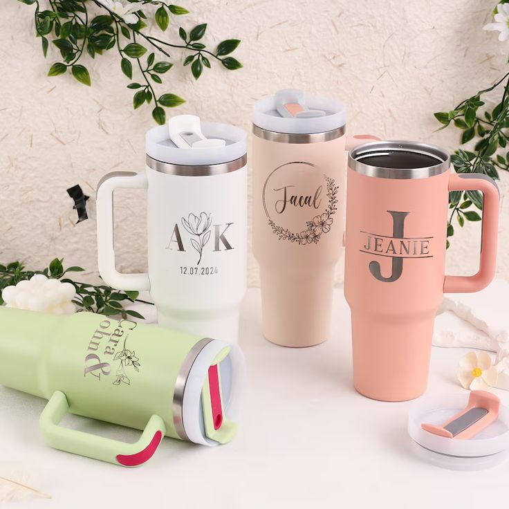 1200ML Custom Name Tumbler – Personalized Stainless Steel Vacuum Insulated Tumbler