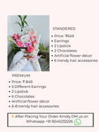 Blush Bloom – Premium Accessories Gift Bouquet
