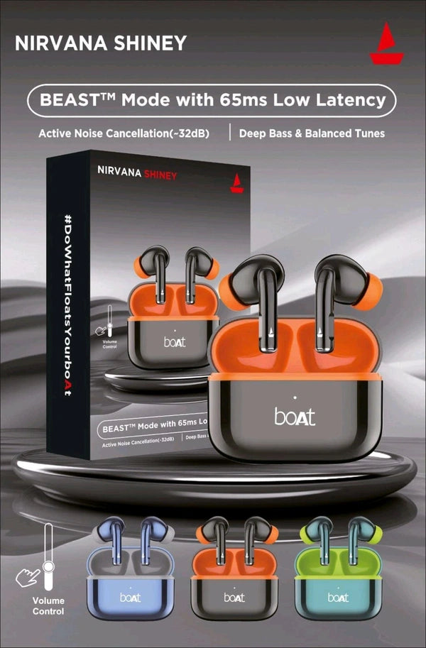 boAt Nirvana Shiney Smart Headphones (Wireless)