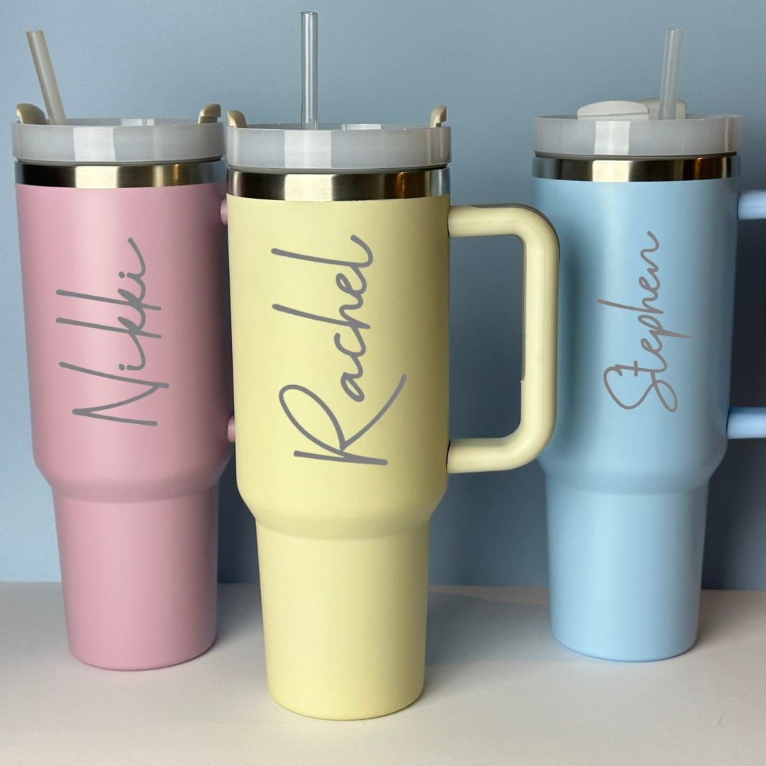 1200ML Custom Name Tumbler – Personalized Stainless Steel Vacuum Insulated Tumbler