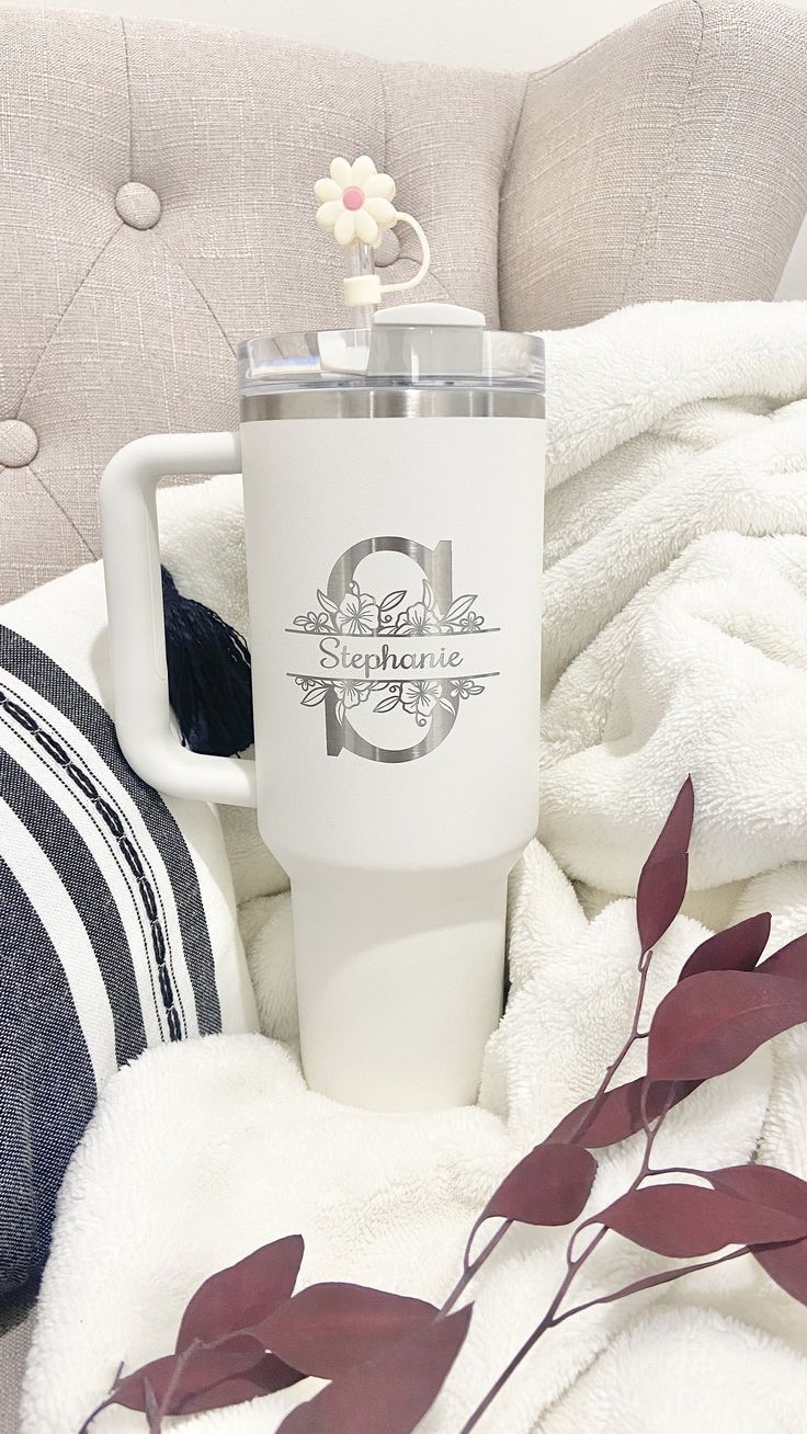 1200ML Custom Name Tumbler – Personalized Stainless Steel Vacuum Insulated Tumbler