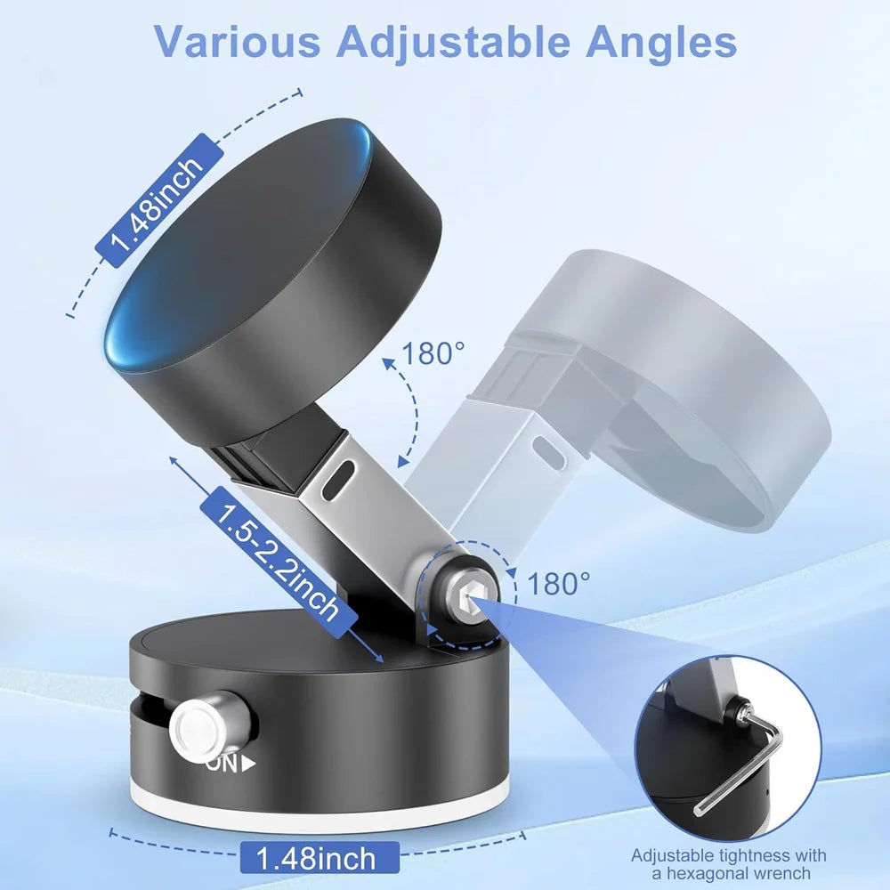 Ultra-Strong Magnetic Phone Holder | 360° Rotatable & Works Everywhere!